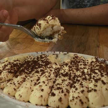 Prati Italia - First bite - Tiramisu - Italian Near Me - Jacksonville, Florida