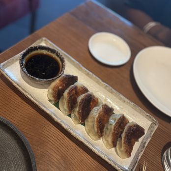 Zuma - Prawn and black cod gyoza. - Japanese Near Me - Boston, Massachusetts Zuma - Prawn and black cod gyoza. - Japanese Near Me - Boston, Massachusetts