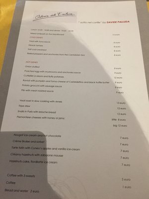 Menu photo 4 All'Enoteca Canale, CN