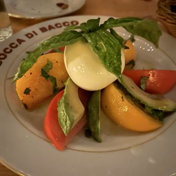 Bocca Di Bacco - Burrata Caprese - Italian Near Me - New York, New York Bocca Di Bacco - Burrata Caprese - Italian Near Me - New York, New York