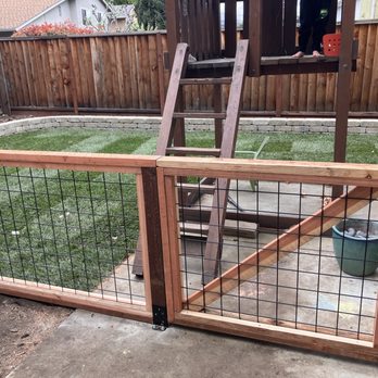 Bernards Fencing - Close up of the gate - Fences & Gates Near Me