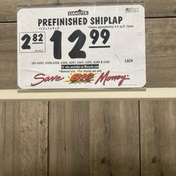 Menard's - Shelf tag
