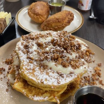 Brunch by De Martino - Hash it Out, Short Rib Empanadas, Seasonal Pancake - Latin American Near Me - Somerville, New Jersey