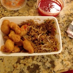 King Wok - Already eaten dinner!! Sweet and sour chicken is delish!