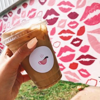 Spill Coffee - iced coffee with collagen and rose - Coffee & Tea Near Me - Wilmington, North Carolina