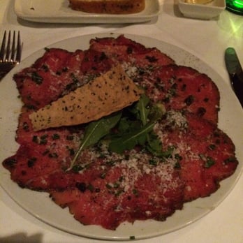 Blu Ristorante - Beef tenderloin carpaccio - Italian Near Me - Toronto, Ontario Blu Ristorante - Beef tenderloin carpaccio - Italian Near Me - Toronto, Ontario