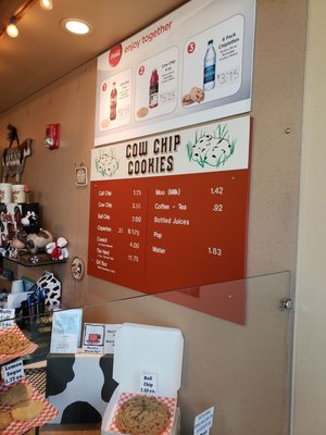Cow Chip Cookies by null