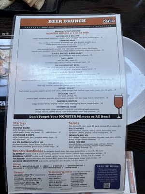 Menu photo 6 OHSO Brewery Gilbert, AZ Menu photo 6 OHSO Brewery Gilbert, AZ