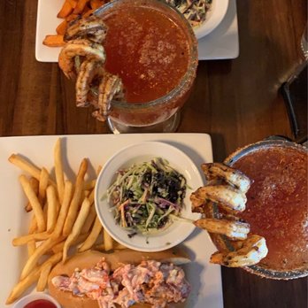 Pier 402 - Lobster Roll with Fries and a Michi with shrimp! - Seafood Near Me - San Jose, California Pier 402 - Lobster Roll with Fries and a Michi with shrimp! - Seafood Near Me - San Jose, California