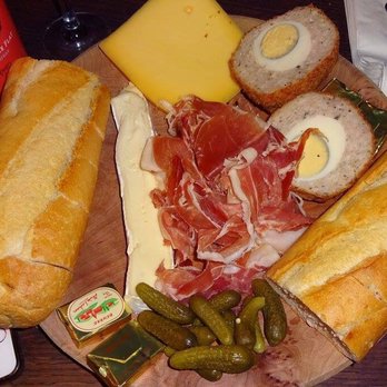 Gordon's Wine Bar - Some of the deli items - Wine Bars Near Me - London, XGL