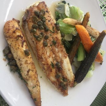 Battery Gardens - Sole with lemon caper sauce. It was perfect - Caterers Near Me - New York, New York Battery Gardens - Sole with lemon caper sauce. It was perfect - Caterers Near Me - New York, New York