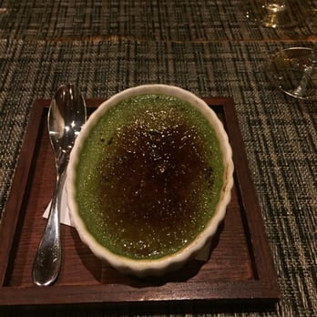 Sushi Taro - Green tea crème brûlée - Sushi Bars Near Me - Washington, DC, District of Columbia