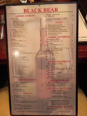 Menu photo 7 Black Bear Restaurant Lake Placid, NY Menu photo 7 Black Bear Restaurant Lake Placid, NY