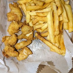JR Crickets Riverdale - The catfish nuggets box