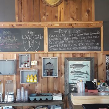 Low Road - Like I said, nice cozy decore, music is a bit loud and "dancy". Decent crowd and easy parking. I can see my Lambo for the bar ! - Bars Near Me - Gresham, Oregon