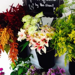 Fresh Sunshine Flowers - Inside the flower truck