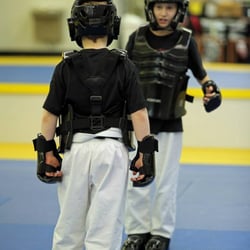 MaxOut Sports - MaxOut Sports students suited and ready to spar.