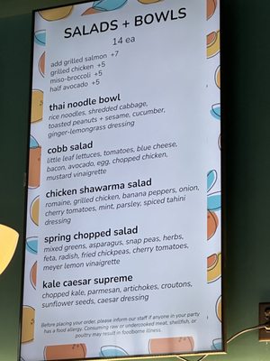 Menu photo 6 Cafe Beatrice Cambridge, MA