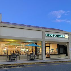 Front of restaurant.