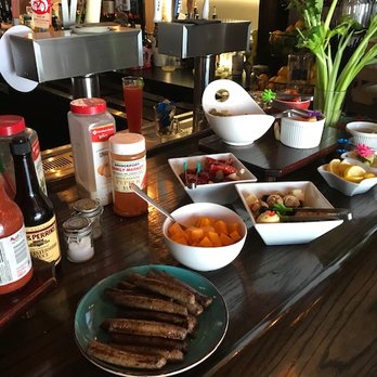 Cody's - Look at all your choices at the Bloody Mary Bar! - Gastropubs Near Me - Bridgeport, West Virginia