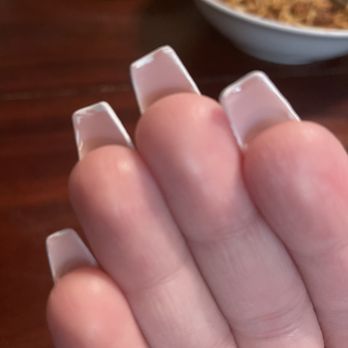 Millennium Nails & Spa - Messy from white gel - Nail Salons Near Me - Riverside, California