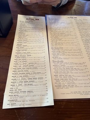 Menu photo 6 Alpine Inn Portola Valley, CA