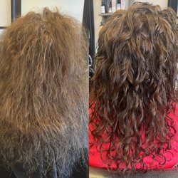 Curl cut/ color & education by Cassie Bigelow
