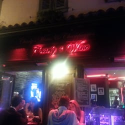 Charly's Wine - Great drinks, very nice staff and crazy bathroom