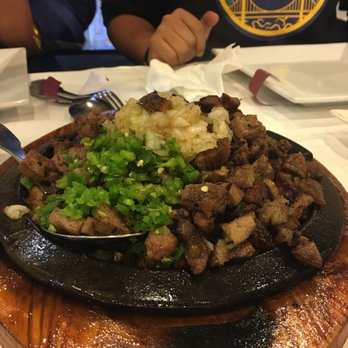 Kalesa - Salty and savory pork sisig was hot and sizzling! - Filipino Near Me - Milpitas, California Kalesa - Salty and savory pork sisig was hot and sizzling! - Filipino Near Me - Milpitas, California