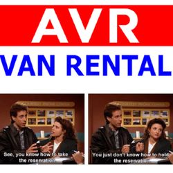 Airport Van Rental - Chicago - Typical conversation with AVR