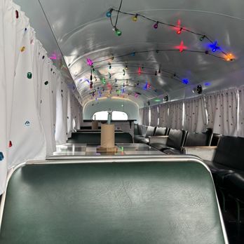 The Duce - Inside the airstream are tables so cute!!! - Lounges Near Me - Phoenix, Arizona
