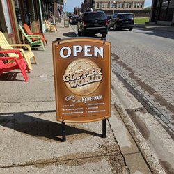 Copper World - Outside sign
