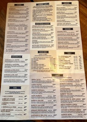 Menu photo 4 Plaza Azteca Washington, PA Menu photo 4 Plaza Azteca Washington, PA