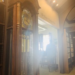 Montecito Library - I love this grandfather clock