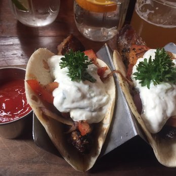 Death Ave - Souvlaki Tacos, interesting fusion on the Greek-Mexican favorites. - Greek Near Me - New York, New York Death Ave - Souvlaki Tacos, interesting fusion on the Greek-Mexican favorites. - Greek Near Me - New York, New York
