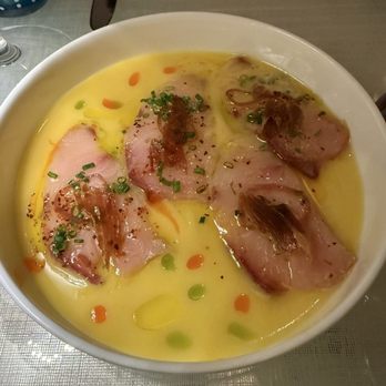 Mirabella - Excellent Hamachi Crudo lemon citrus - Italian Near Me - Miami Beach, Florida