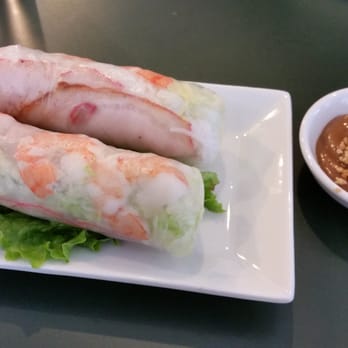 Pho OK - Spring Rolls with Peanut Sauce - Vietnamese Near Me - Richardson, Texas Pho OK - Spring Rolls with Peanut Sauce - Vietnamese Near Me - Richardson, Texas