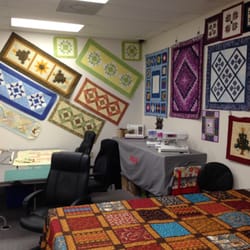 Little Blessings Quilt Shop - Part of classroom