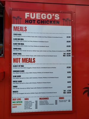 Menu photo 2 Fuegos Hot Chicken Houston, TX Menu photo 2 Fuegos Hot Chicken Houston, TX