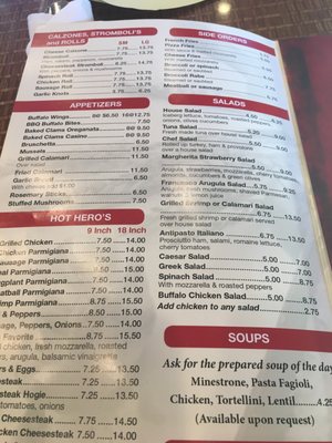Menu photo 1 Francesco Pizzeria & Restaurant Milltown, NJ Menu photo 1 Francesco Pizzeria & Restaurant Milltown, NJ