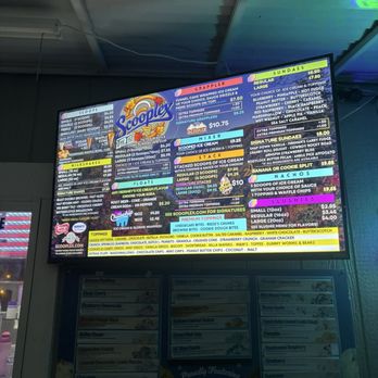 Scooplex - Menu - Ice Cream & Frozen Yogurt Near Me - Charles Town, West Virginia