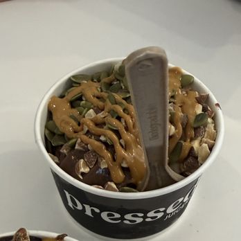 Pressed Juicery - Scottsdale Quarter portion. Does not even make it to the top of the cup. - Juice Bars & Smoothies Near Me - Scottsdale, Arizona