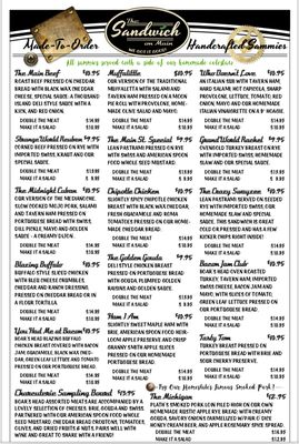 Menu photo 7 The Sandwich on Main Safety Harbor, FL Menu photo 7 The Sandwich on Main Safety Harbor, FL