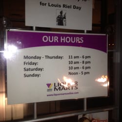 MLCC Liquor Marts - Store hours~
