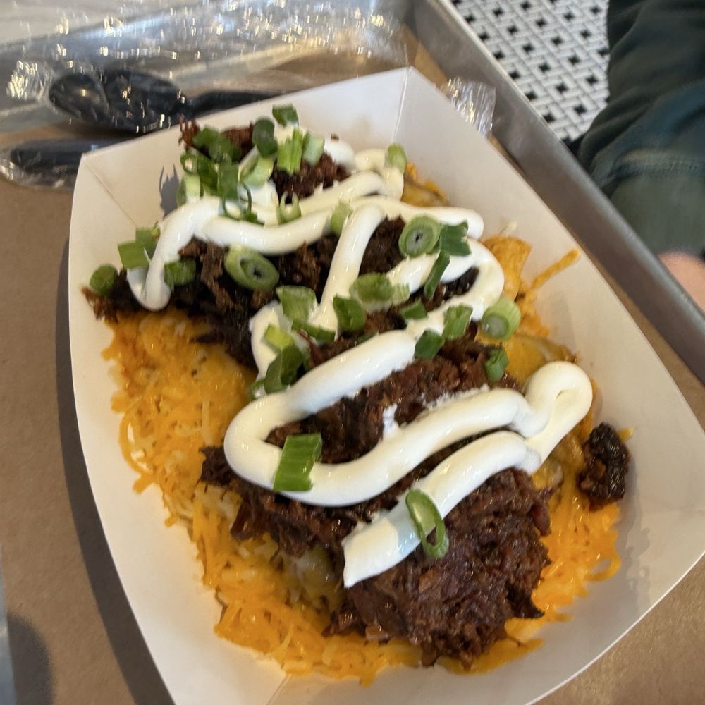 Henderson & Kane - Frito Pie Special with chopped brisket - Barbeque Near Me - Houston, Texas