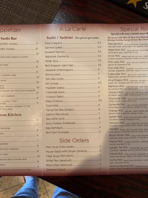 Menu photo 2 Akasaka Newburgh, NY