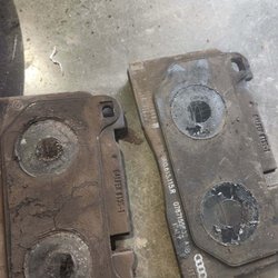 McMahon’s Best-One Tire - Parts the mechanic said were "glued" to why they broke it causing me to have to pay for it.