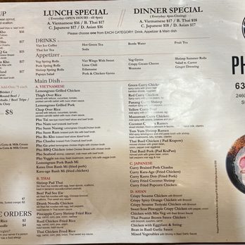 Phó Thai - Entire menu - Thai Near Me - Stony Brook, New York Phó Thai - Entire menu - Thai Near Me - Stony Brook, New York