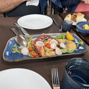 Fattoria E Mare - Grilled Spanish Octopus - Italian Near Me - Half Moon Bay, California