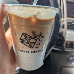 Iced island latte